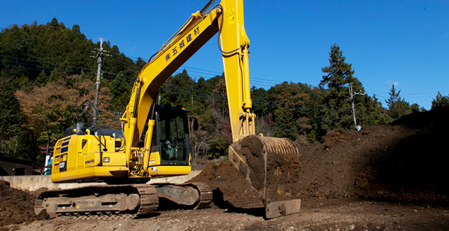 土木建築資材の販売・残土運輸処分